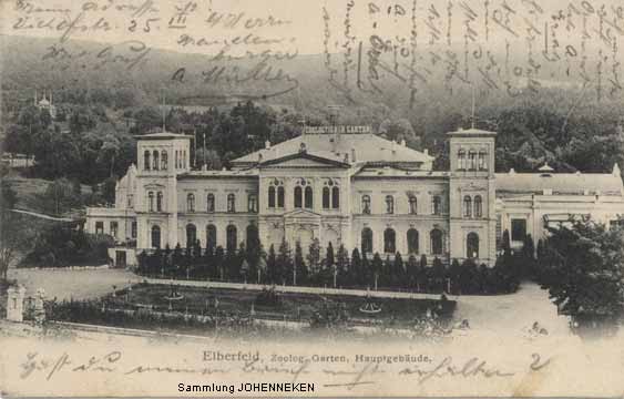 Hauptgebäude um 1903 (Sammlung Udo Johenneken)
