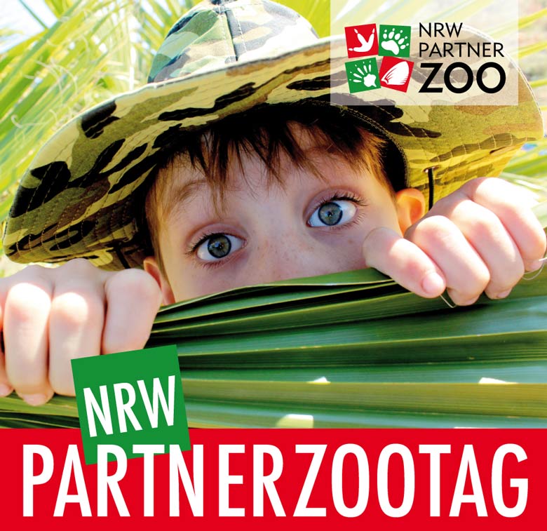 Werbung für den NRW-Partnerzoo-Tag