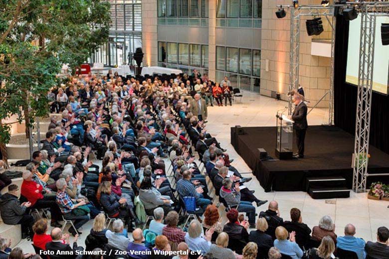 Mitgliederversammlung des Zoo-Verein Wuppertal e.V. am 8. März 2018 in der Glashalle der Sparkasse Wuppertal (Foto Anna Schwartz - Zoo-Verein Wuppertal)