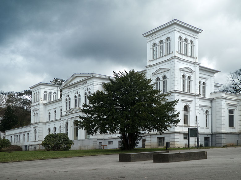 Derzeit ungenutzte historische Zoosäle im Zoologischen Garten der Stadt Wuppertal am 12. Februar 2020