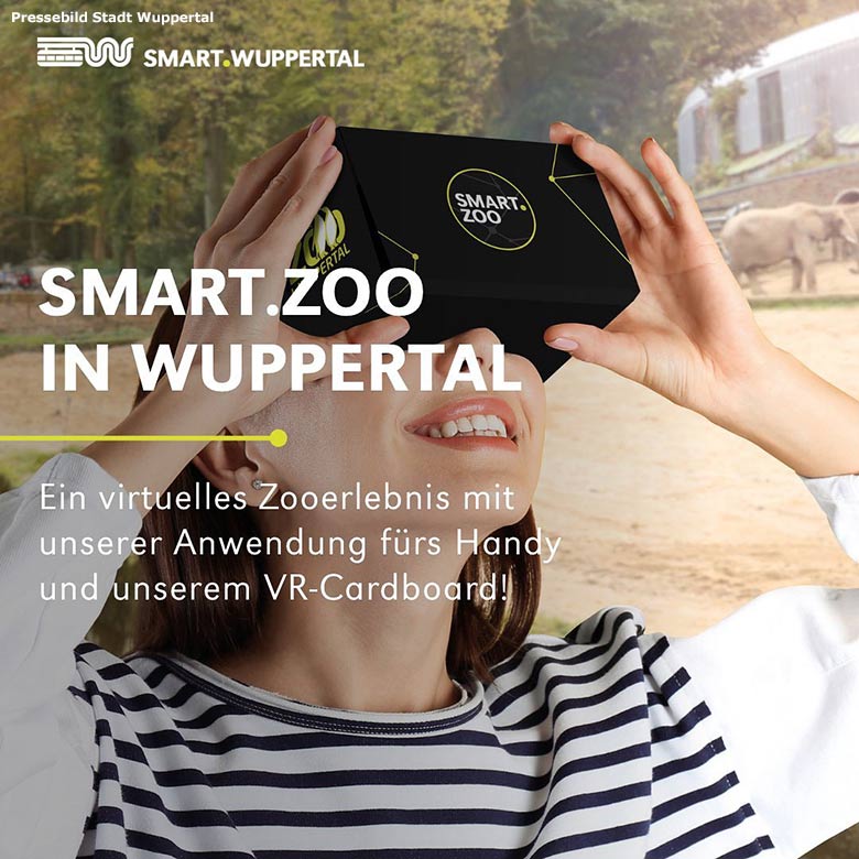 smart.zoo in Wuppertal - Ein virtuelles Zooerlebnis (Pressebild Stadt Wuppertal)