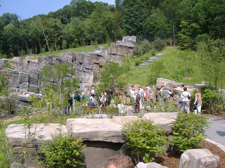 Offizielle Eröffnung der Tiger-Anlage am 24. Mai 2007 im seitdem so genannten Tiger-Tal im Zoologischen Garten Wuppertal