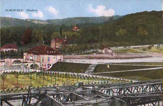 Stadion am Zoo auf einer Postkarte von 1927