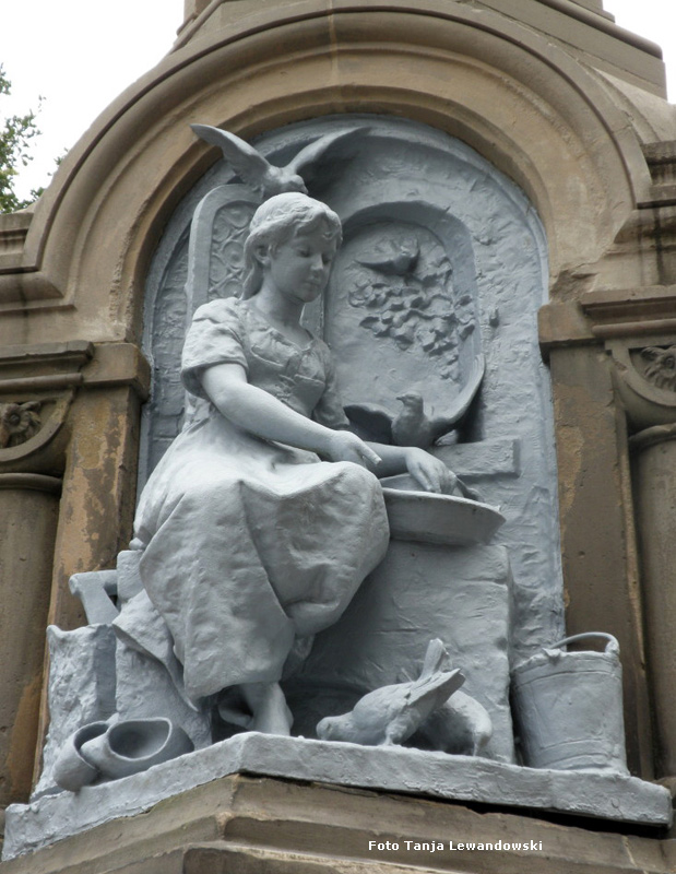 Der Märchenbrunnen im Wuppertaler Zooviertel am 6. Juli 2011 (Foto Tanja Lewandowski)