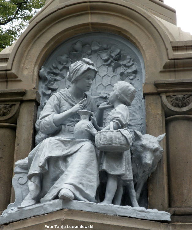 Der Märchenbrunnen im Wuppertaler Zooviertel am 6. Juli 2011 (Foto Tanja Lewandowski)