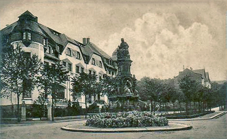 Der Märchenbrunnen im Zooviertel in Wuppertal-Elberfeld