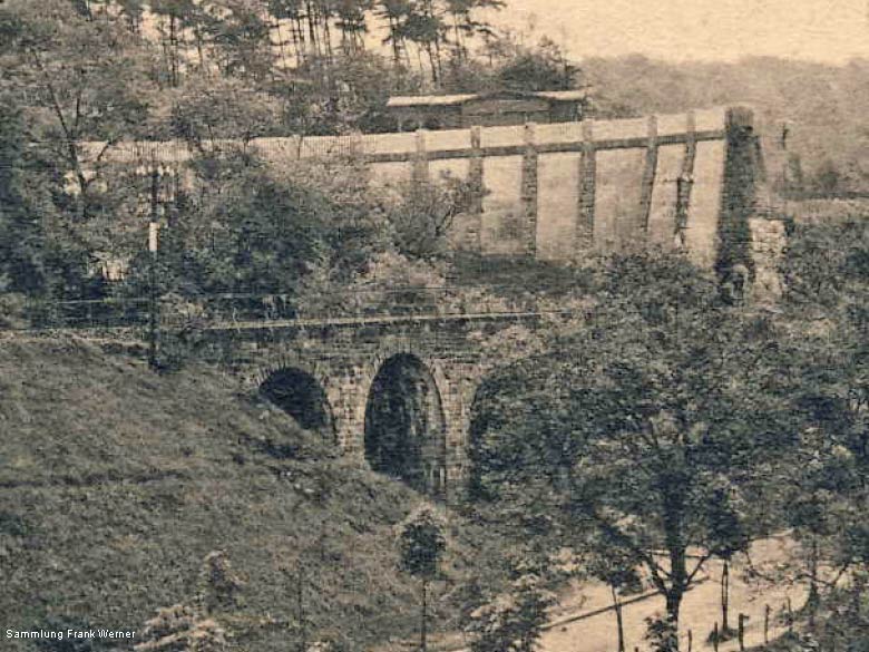 Kurhaus Waldesruh auf einer Postkarte von 1909 - Ausschnitt (Sammlung Frank Werner)